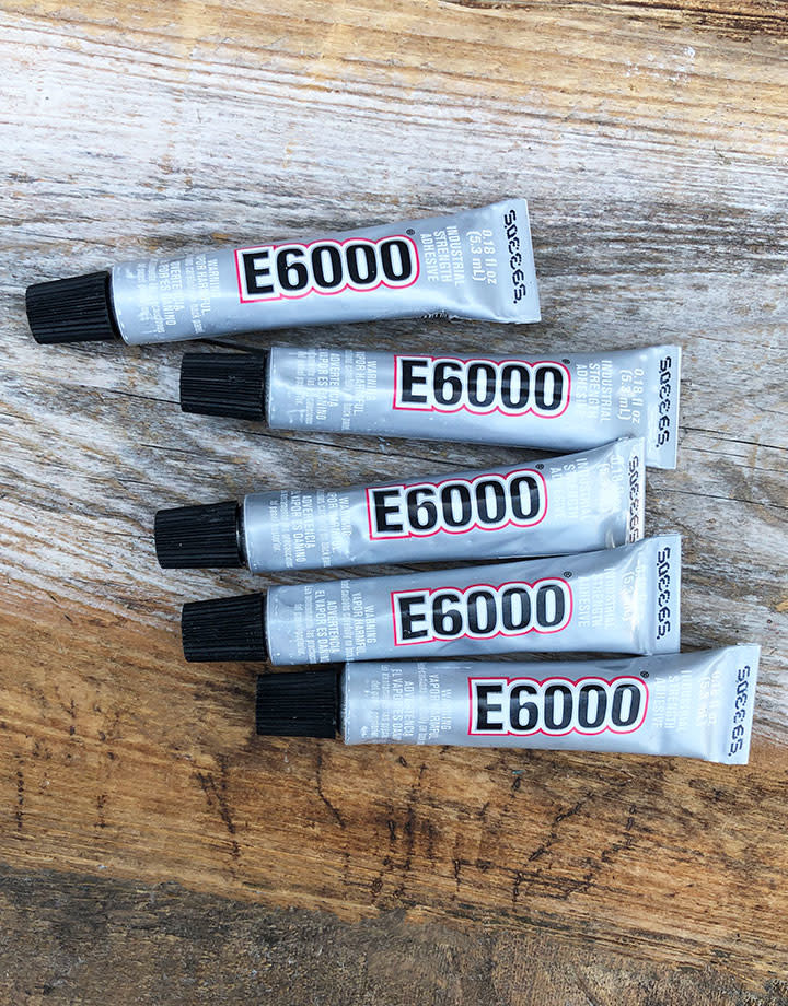 CE6010 = E6000 Glue - 0.18oz Tube (Pkg of 5) by FDJtool - FDJ Tool